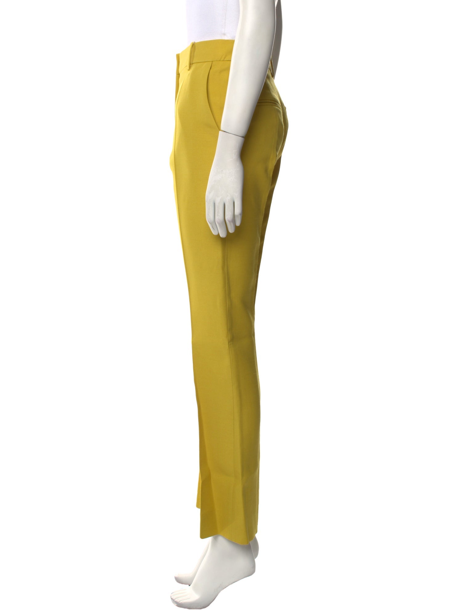 Valentino Virgin Wool Straight Leg Pants